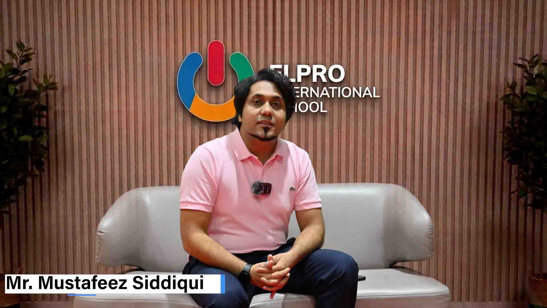 Mr. Mustafeez Siddiqui testimonial cover